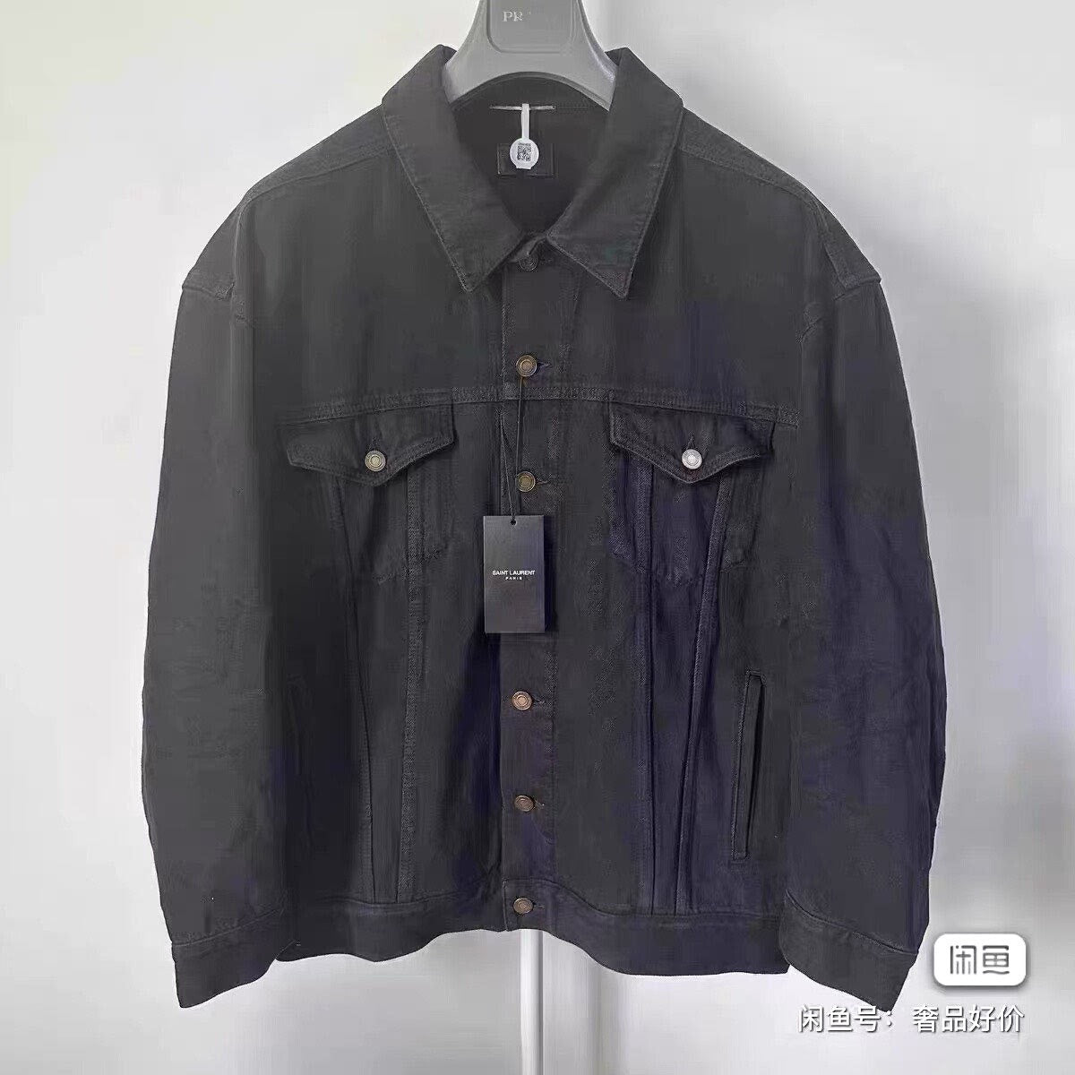 Saint Laurent Black Denim Jacket
