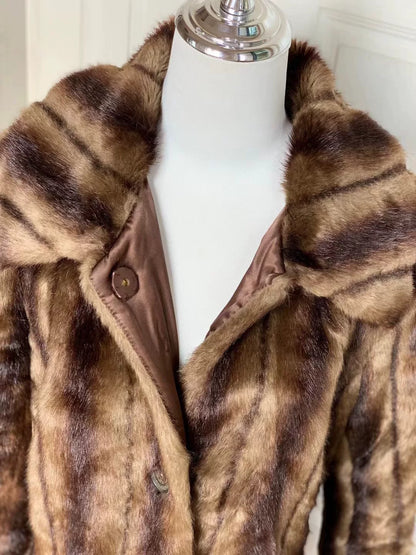 Ralph Lauren Vintage Faux Fur Coat