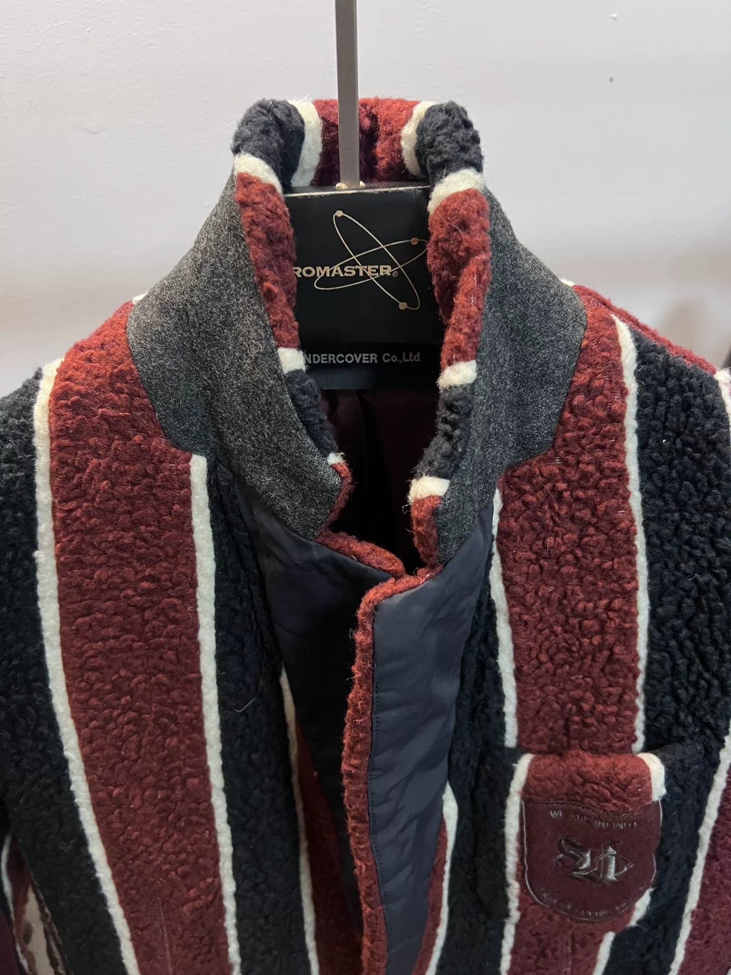 Undercover 2018AW Teddy Bear Stripe Blazer