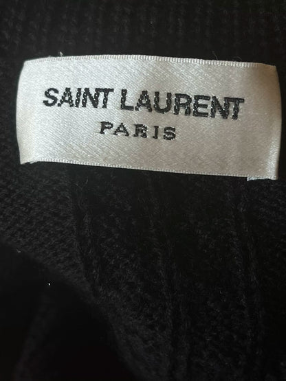 Saint Laurent Black Turtleneck Sweater