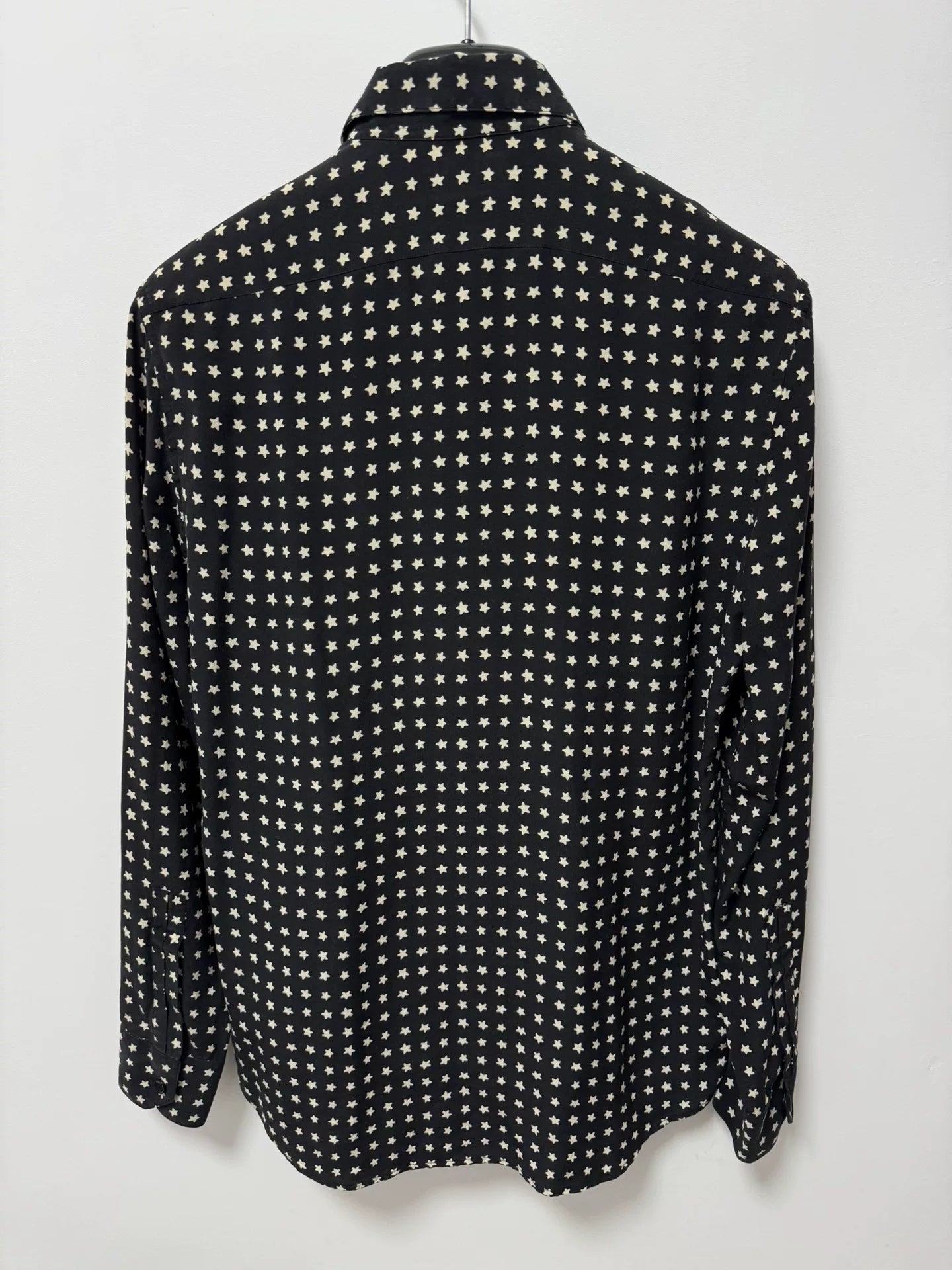 Saint Laurent Star Pattern Silk Shirt