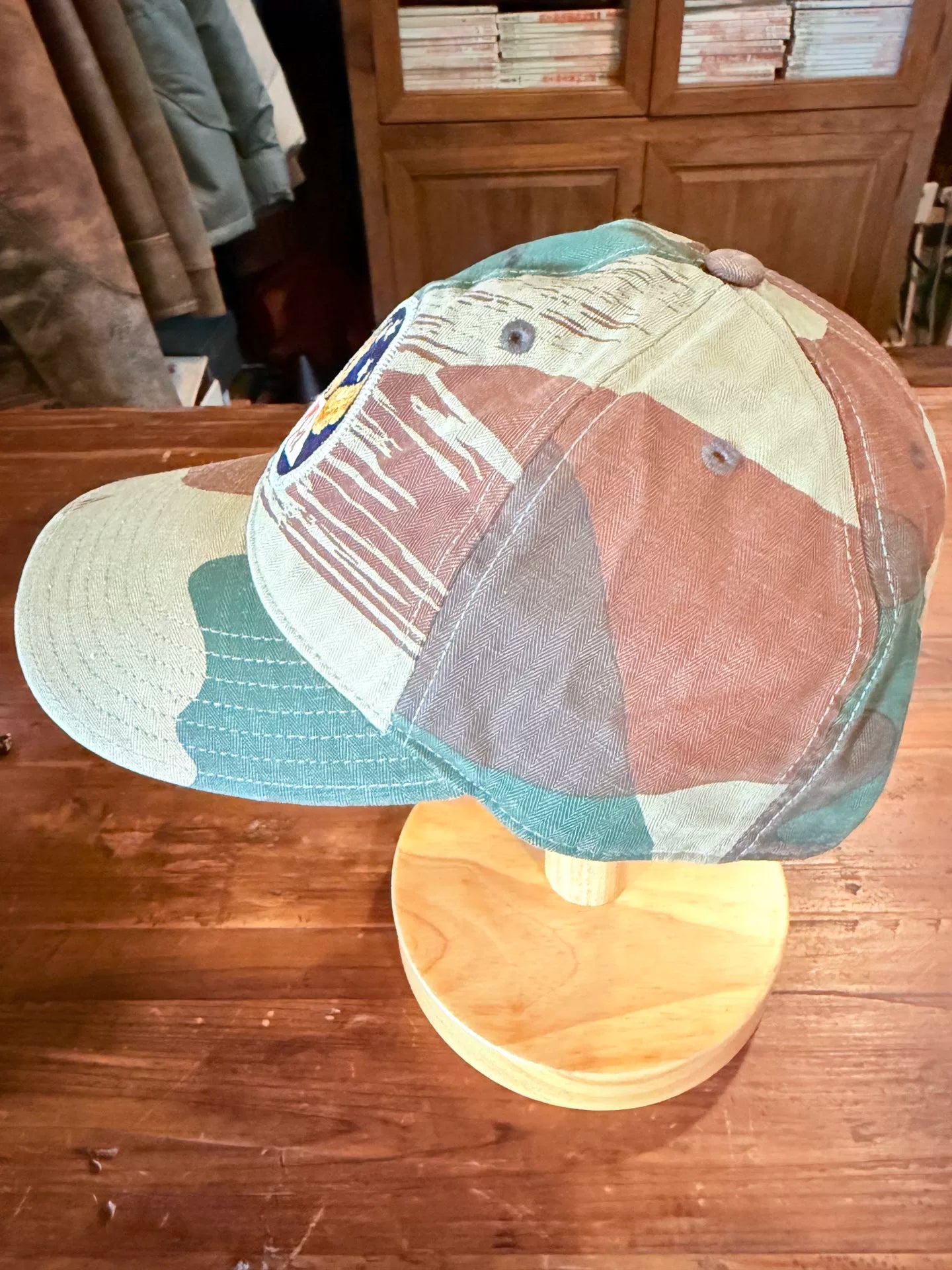 RRL Camo Baseball Cap