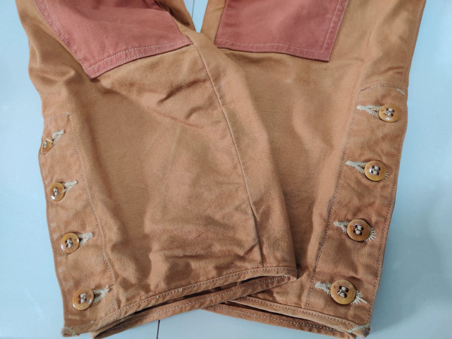 Freewheelers Colorful Bootleg Trousers