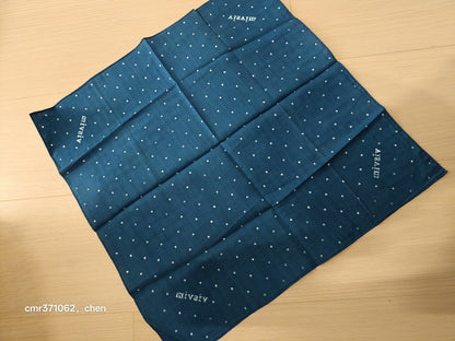 visvim Blue Polka Dot Bandana 50x50cm