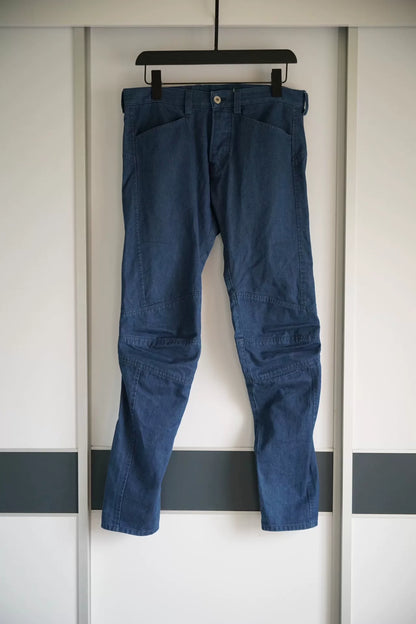 Sulvam Multi-Zipper Denim Pants for Men
