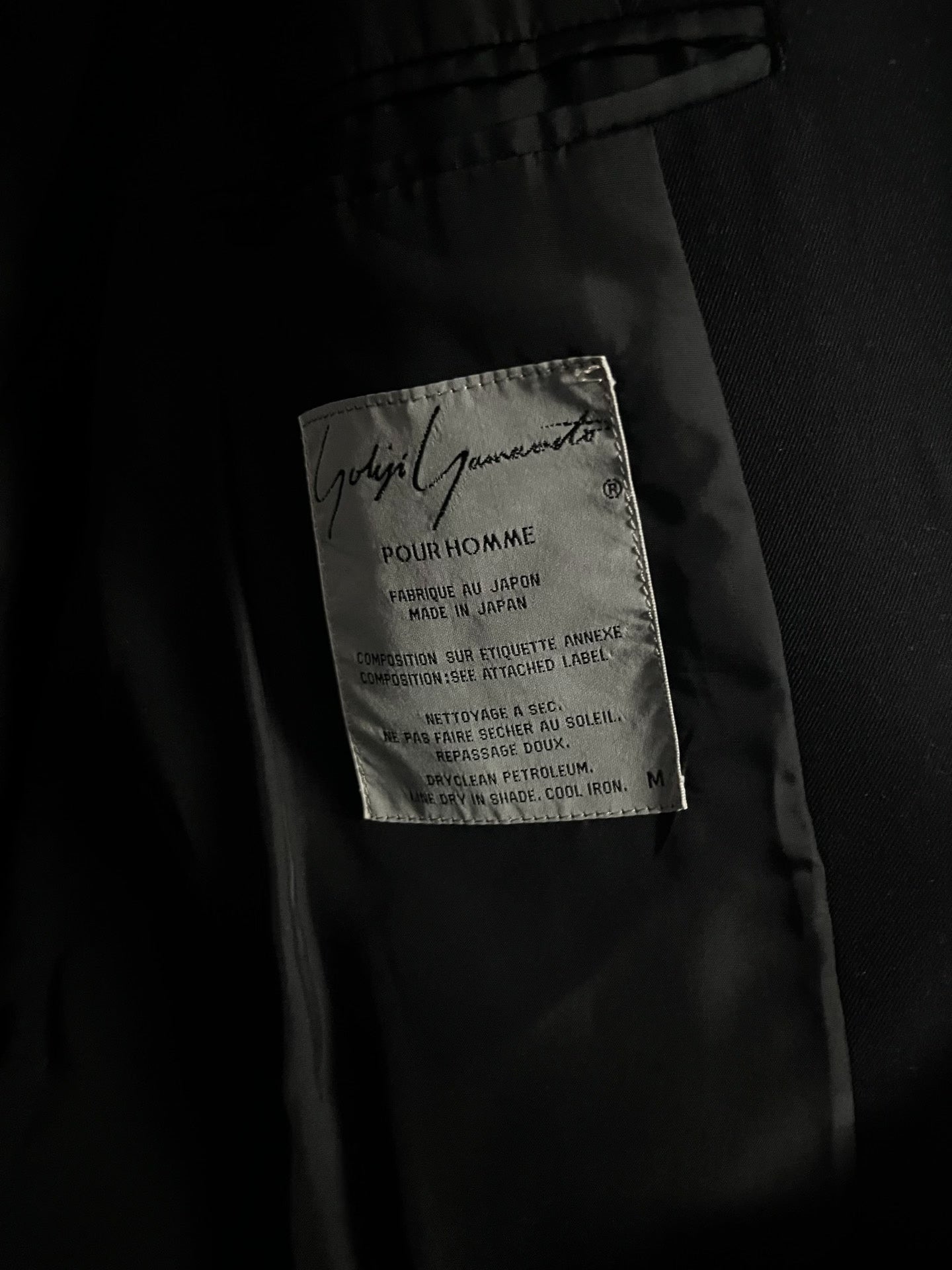 Yohji Yamamoto 91ss Clutch Bag Blazer