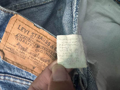 Vintage Levis 505 80s Blue Jeans