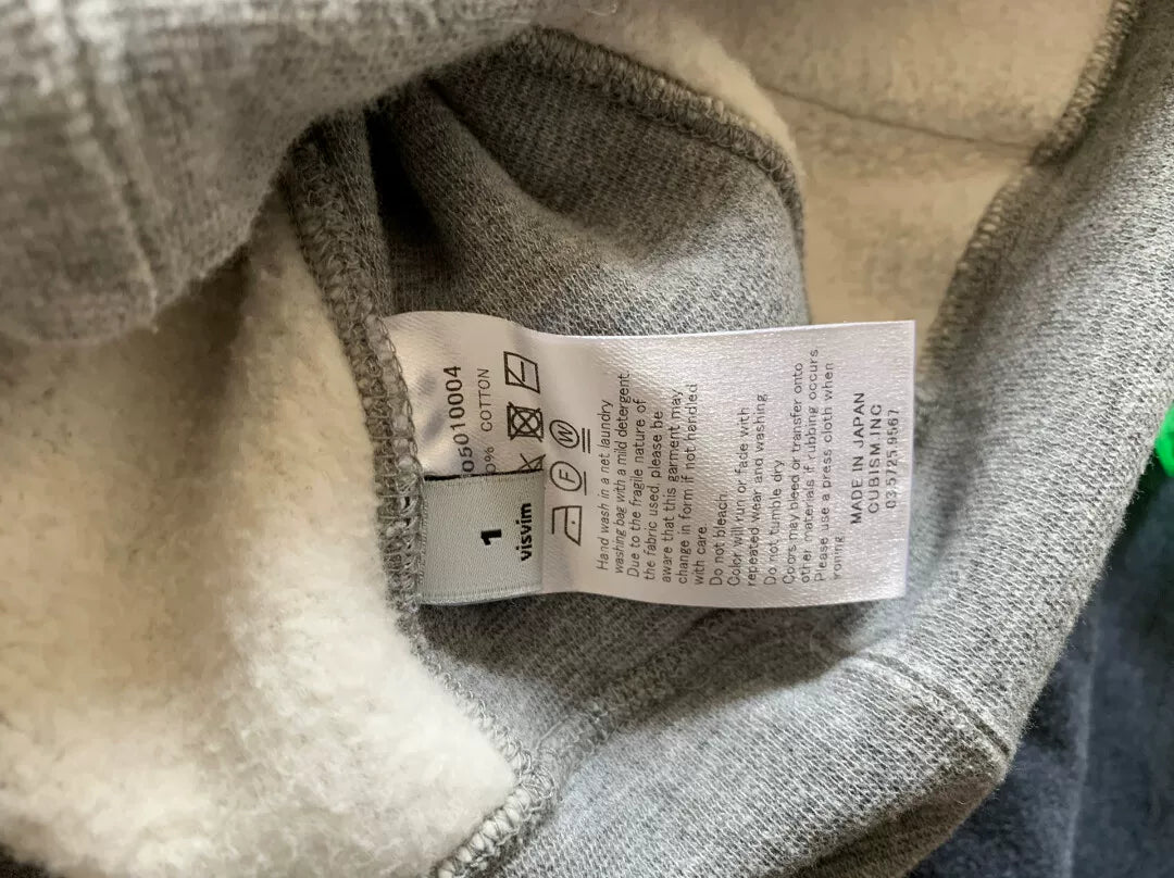 2017 visvim sweatshirt
