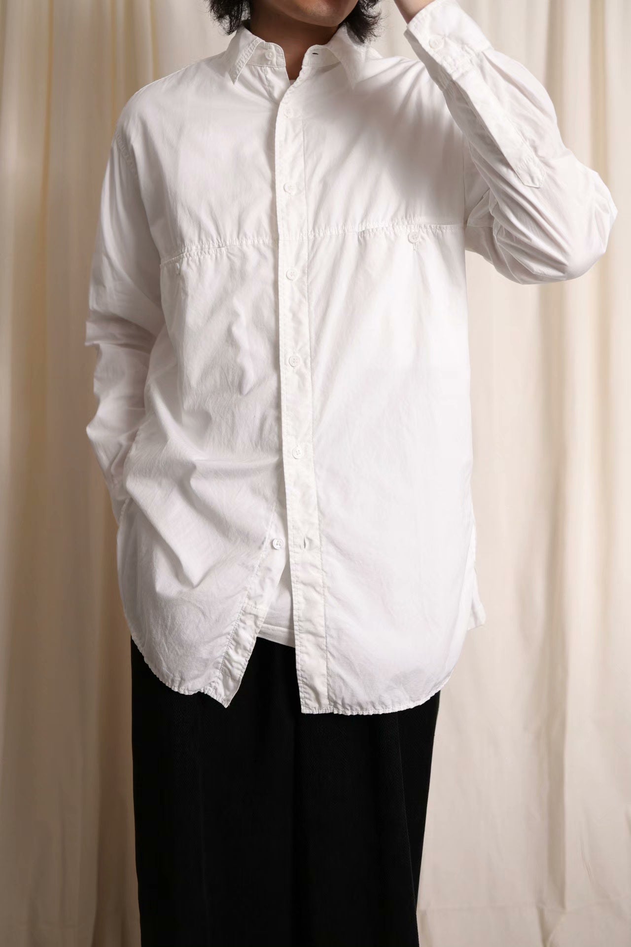 Yohji Yamamoto Pour Homme White Shirt