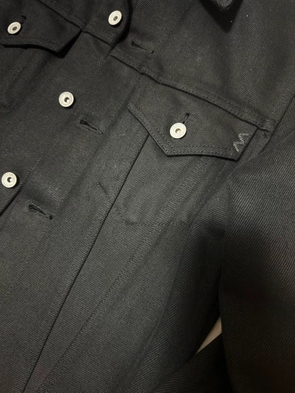 Iron Heart Black Denim Jacket