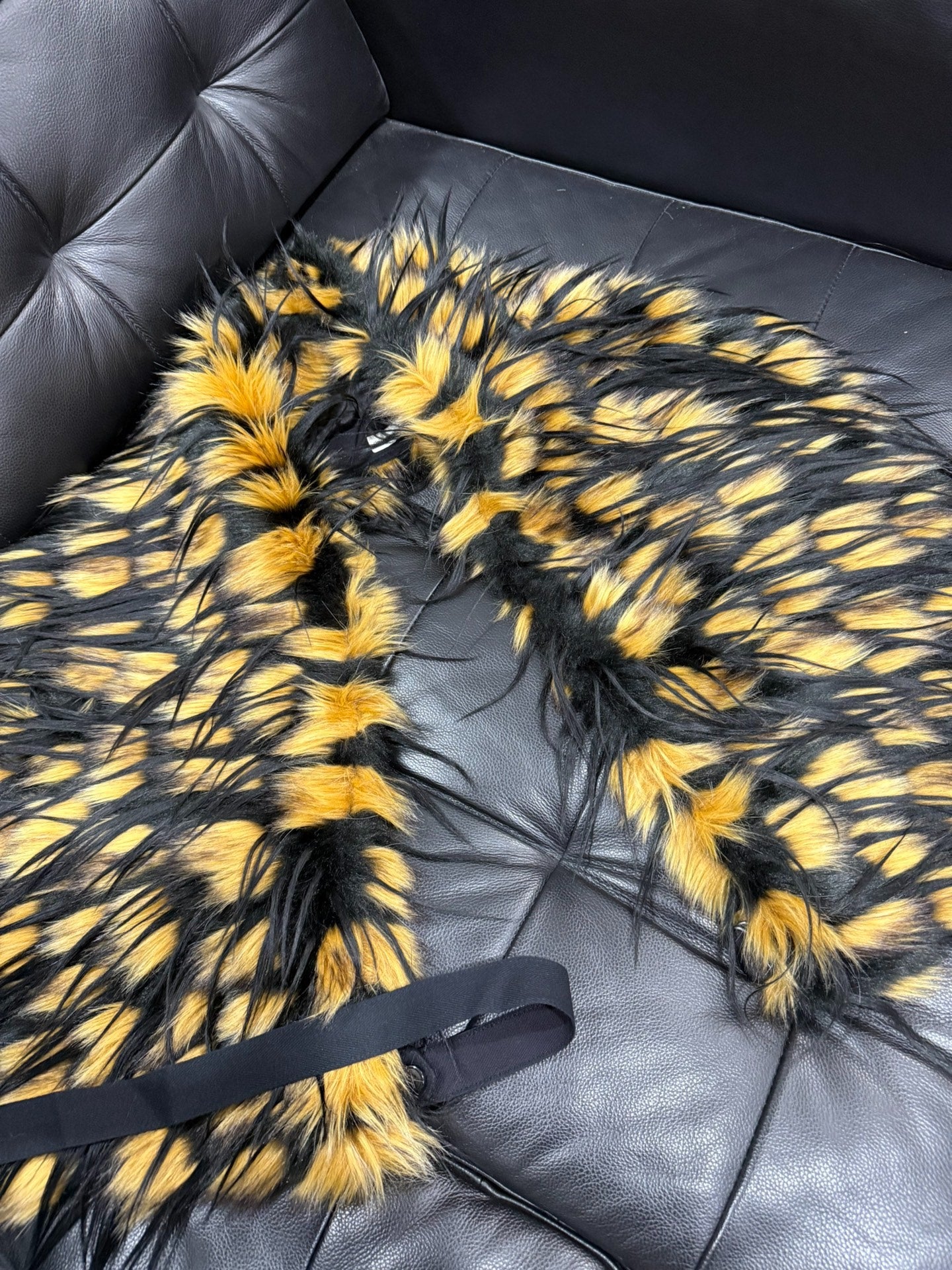 Dries van Noten Highlighted Fur Vest