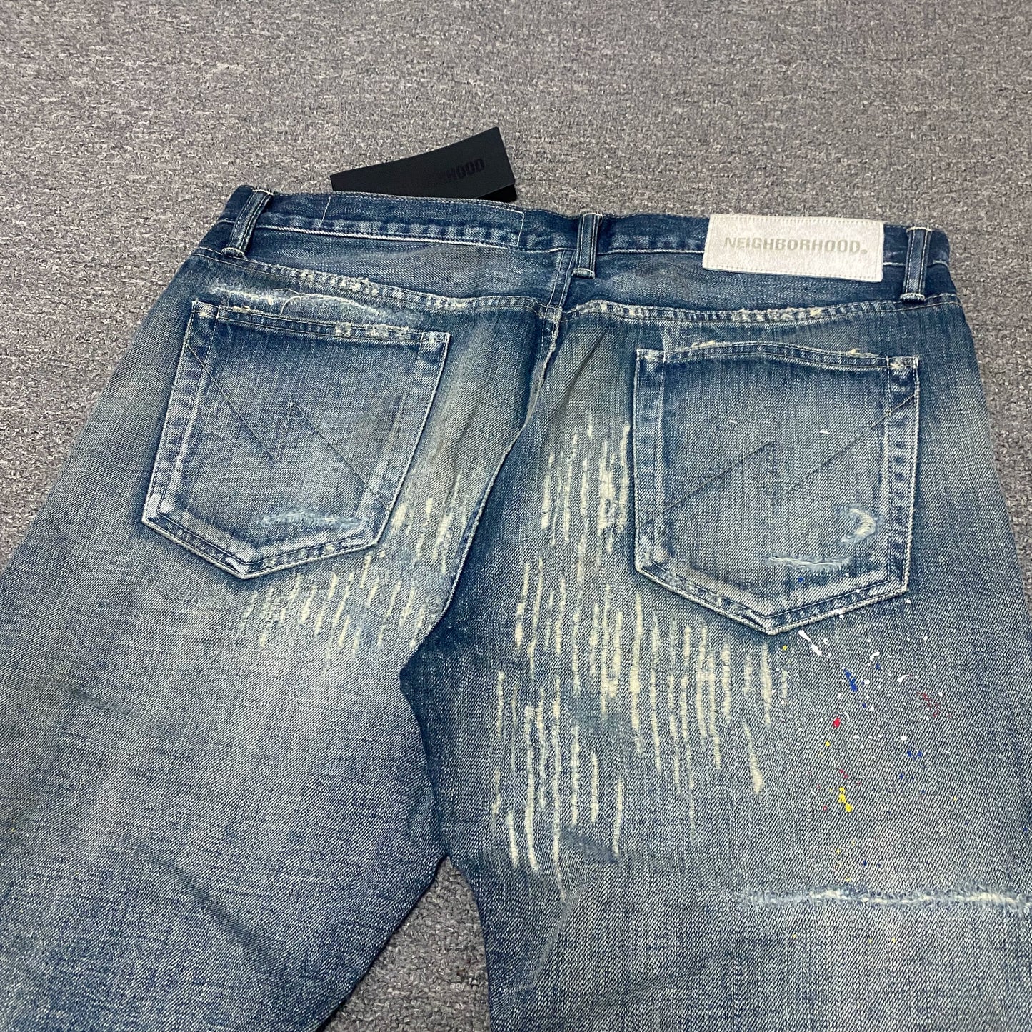 NEIGHBORHOOD 22SS Scratch Denim