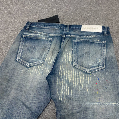 NEIGHBORHOOD 22SS Scratch Denim