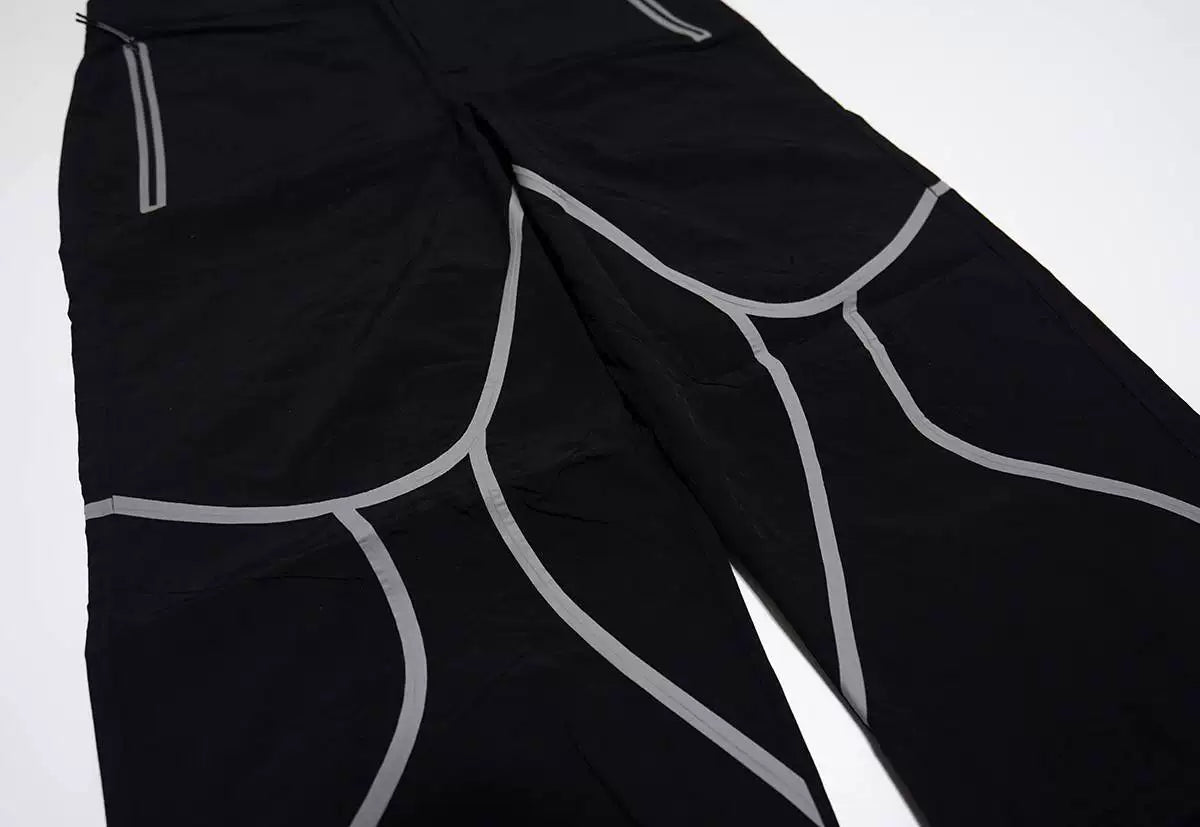 jeongli zelta black outdoor pants