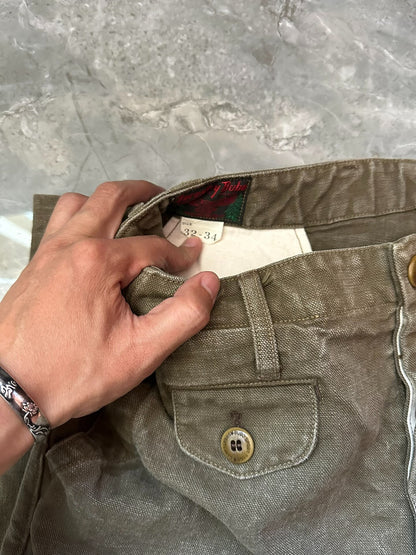 Green Freewheelers Cargo Pants Size 32