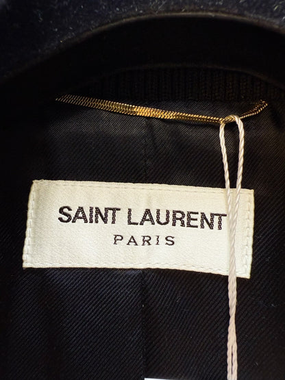 Saint Laurent Light Pink Baseball Jacket
