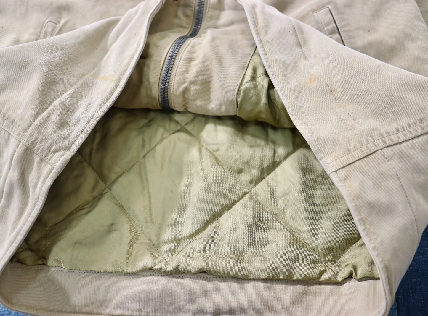 visvim Chief Deckhand Coat in Beige