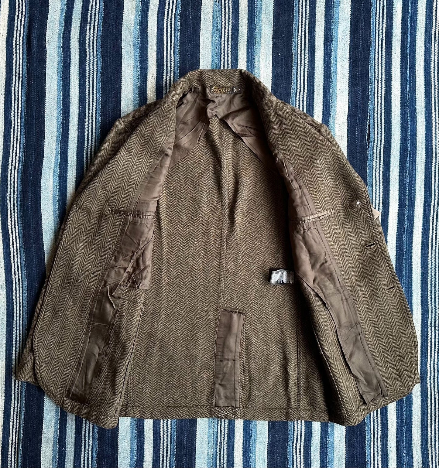RRL Unconstructed Herringbone Sport Coat