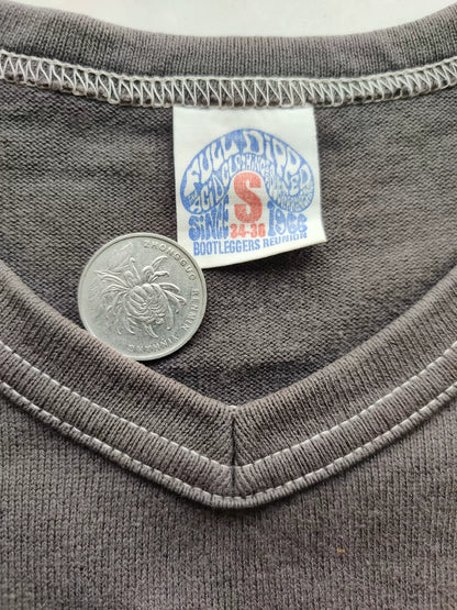 Stylish Bootleggers V-Neck Tee