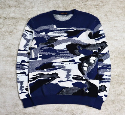 Louis Vuitton Knit Sweater with Ombre Pattern