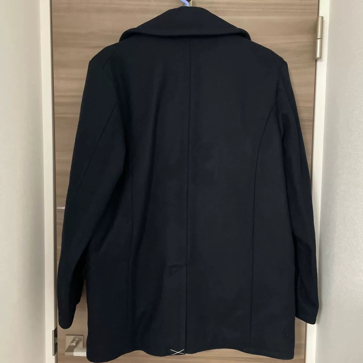 NEIGHBORHOOD P/WN-COAT Wool Double-Breasted Overcoat