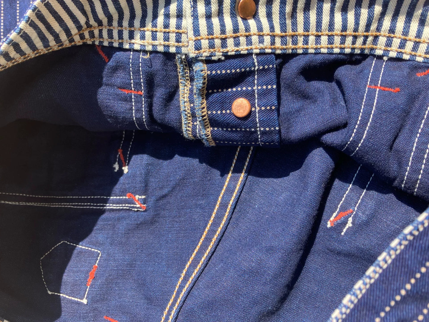 vintage High-Waisted Work Pants