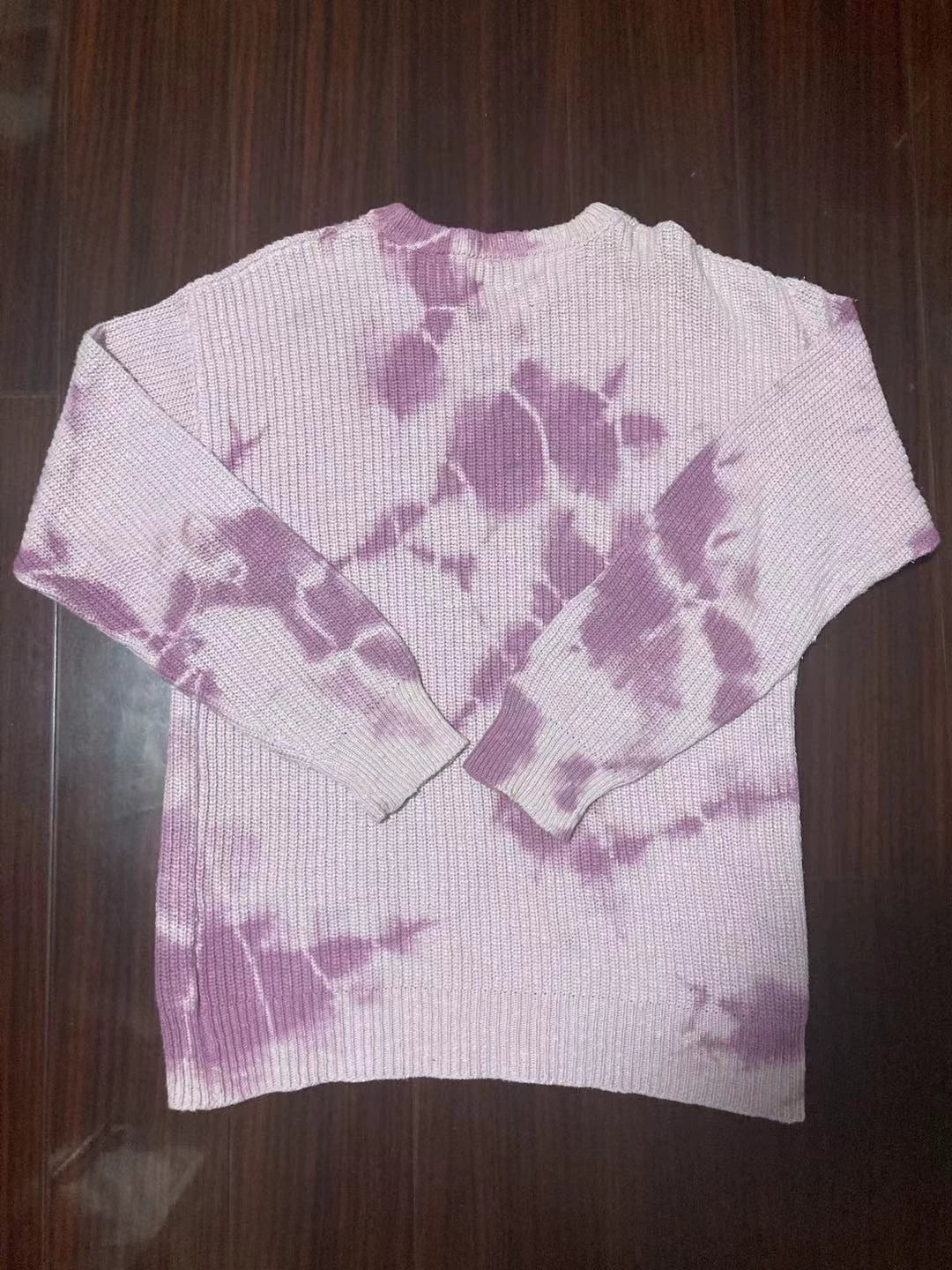Descendant 18AW Whale Tie-Dye Sweater