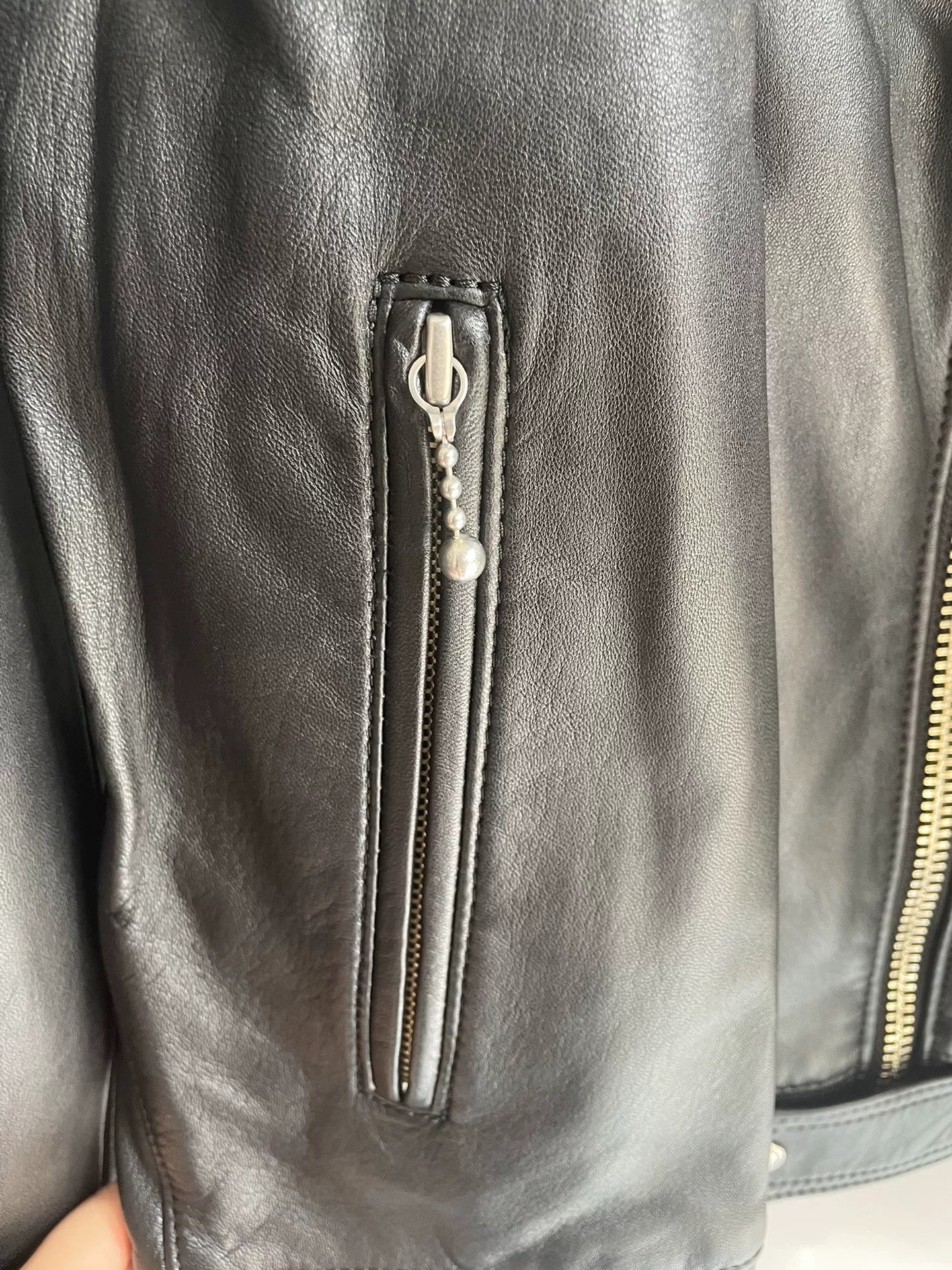 WACKO MARIA SINGLE RIDERS LEATHER JACKET
