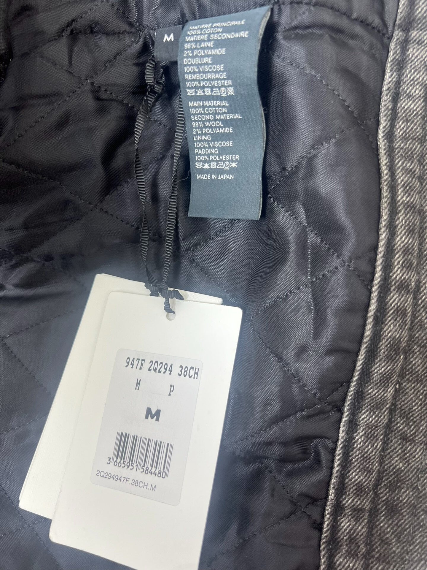 Celine Zebra-Pattern Denim Jacket