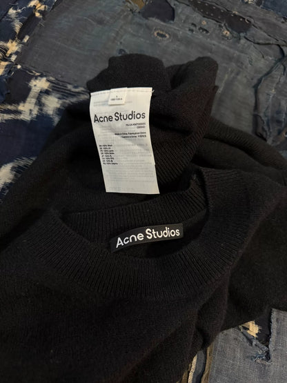 Acne Studios Black Knit Sweater Size L