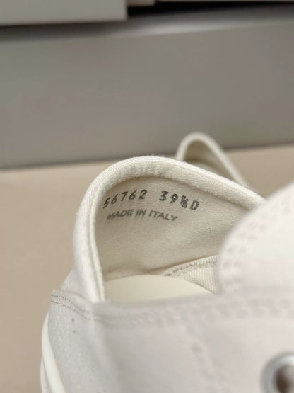 Rick Owens x Converse 24SS White Canvas