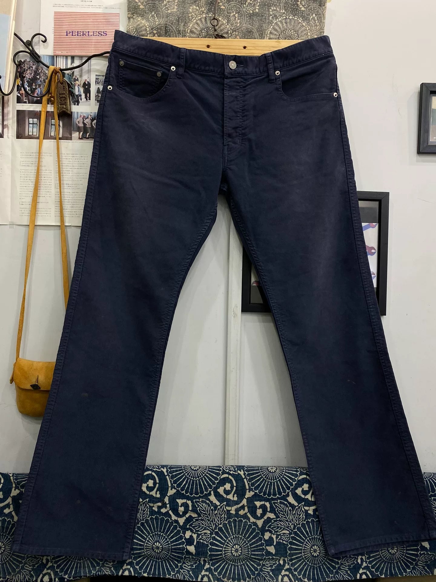 visvim 21SS g.cord FLUXUS slim pants