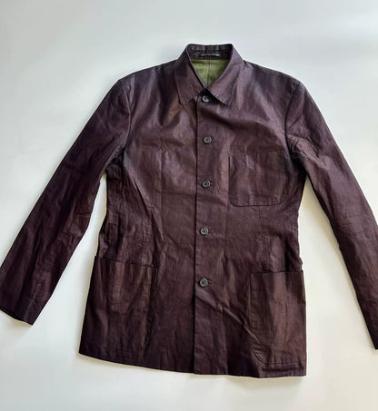 YOHJI YAMAMOTO 1993SS Lacquer Dyed Jacket