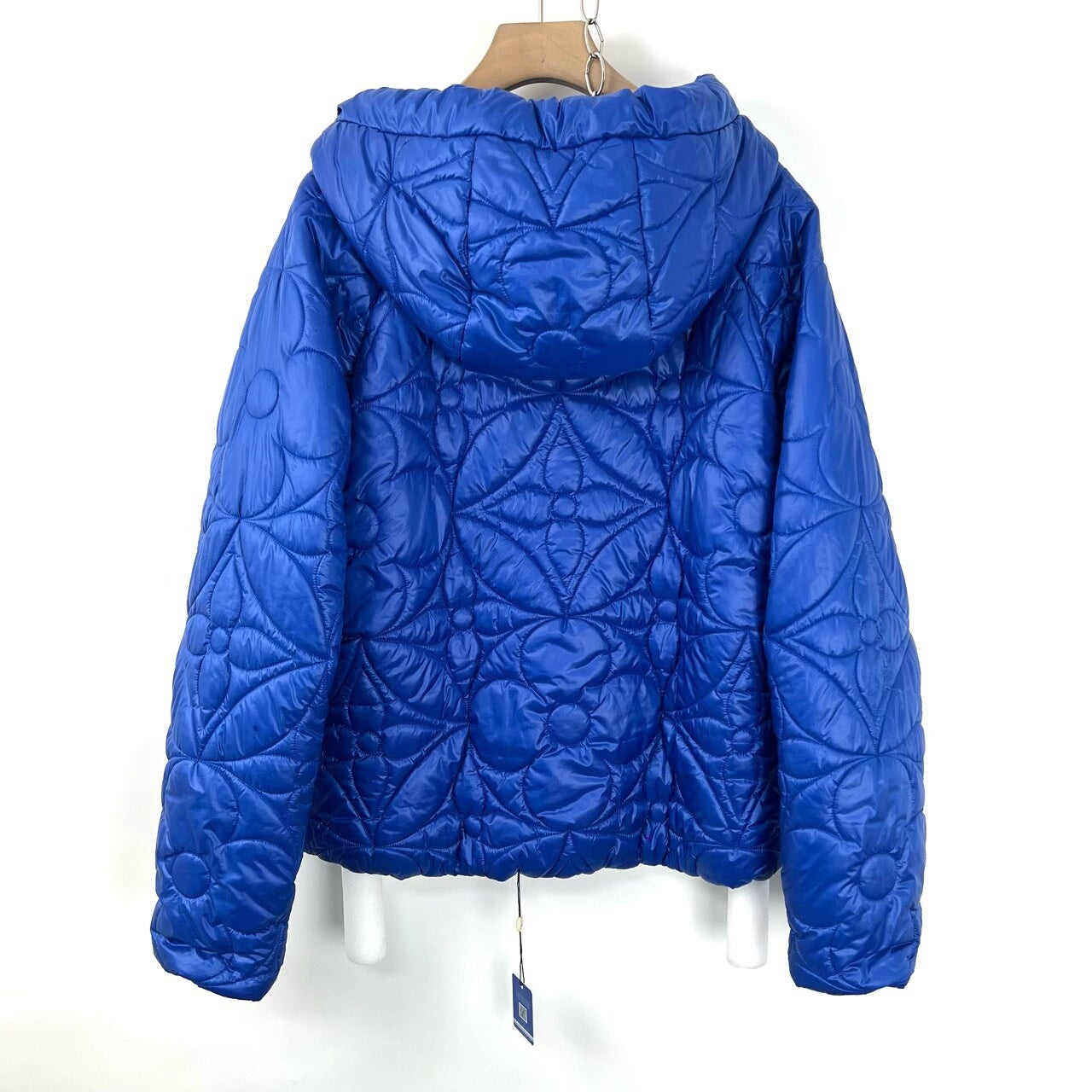 Louis Vuitton Blue Monogram Embossed Jacket