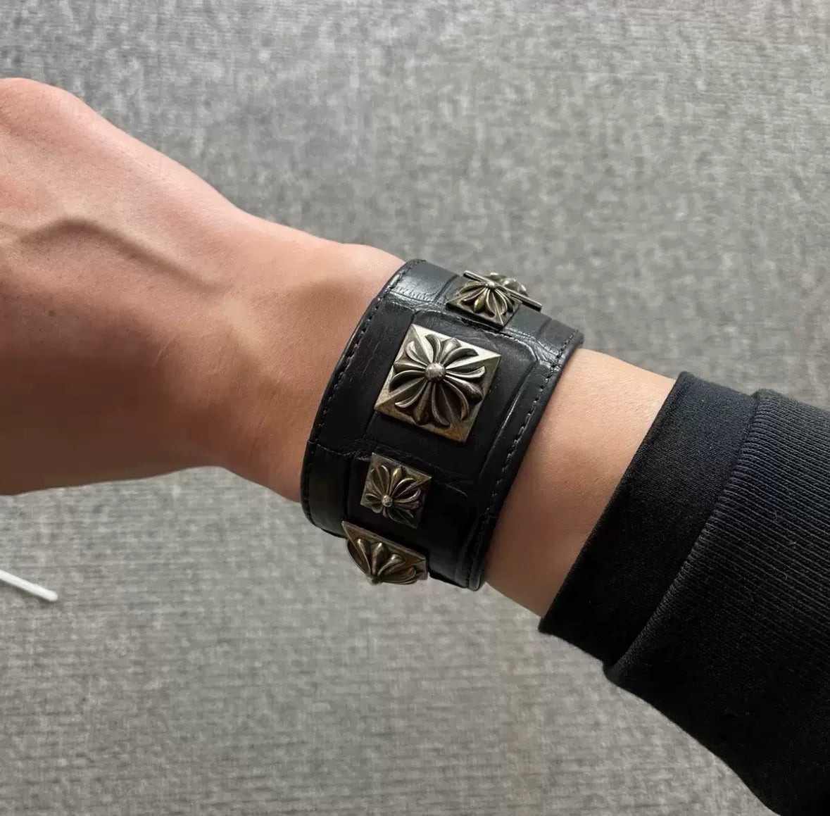 Chrome Hearts Cross Flower Bracelet