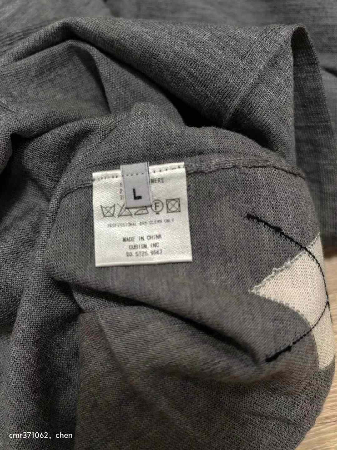 visvim diamante crew neck knit