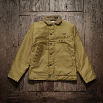 Buzz Rickson's N-1 Deck Jacket Alpaca