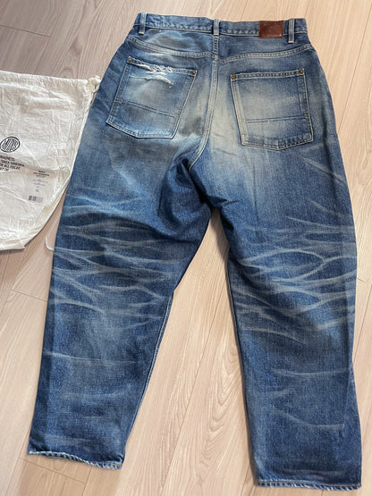 madness 6th anniversary denim pants and hat