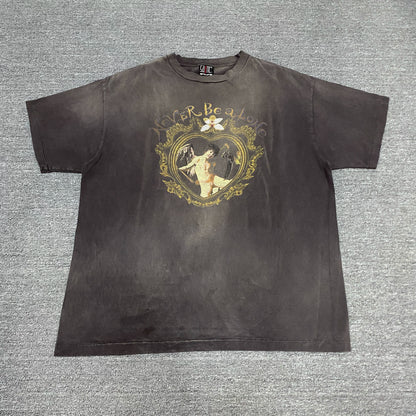 SAINT MICHAEL Love Angel Washed Distressed Tee
