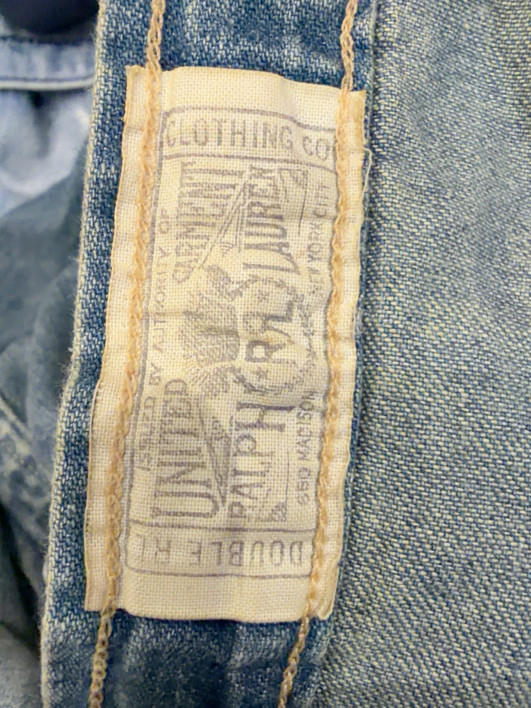 Ralph Lauren RRL Musician Denim Shirt