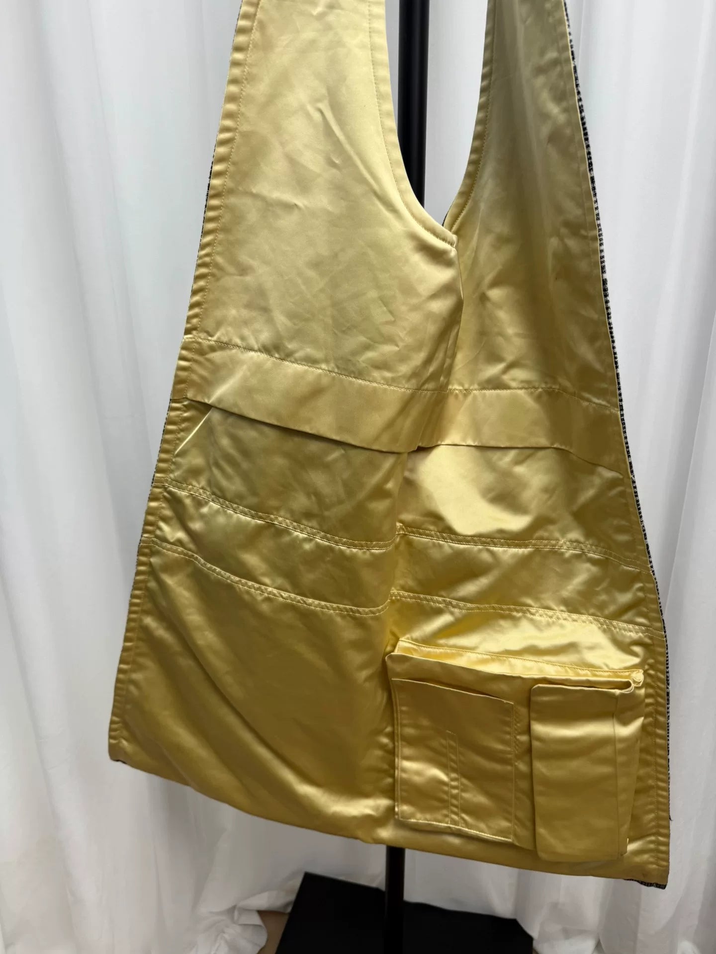 raf simons plaid shoulder bag autumn winter