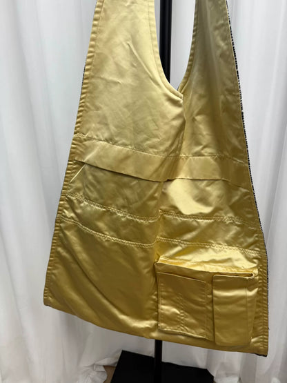 raf simons plaid shoulder bag autumn winter