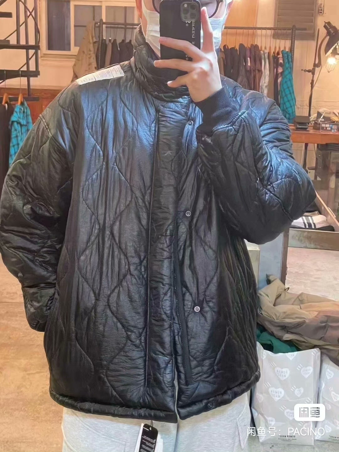 N.HOOLYWOOD Primaloft High Neck Blouson