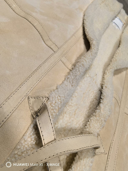 visvim sanjuro gi outerwear in ivory