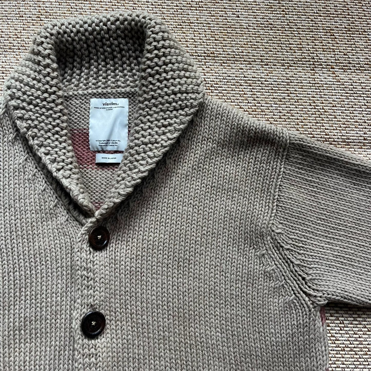 Visvim Sturgis Striped Knit Cardigan