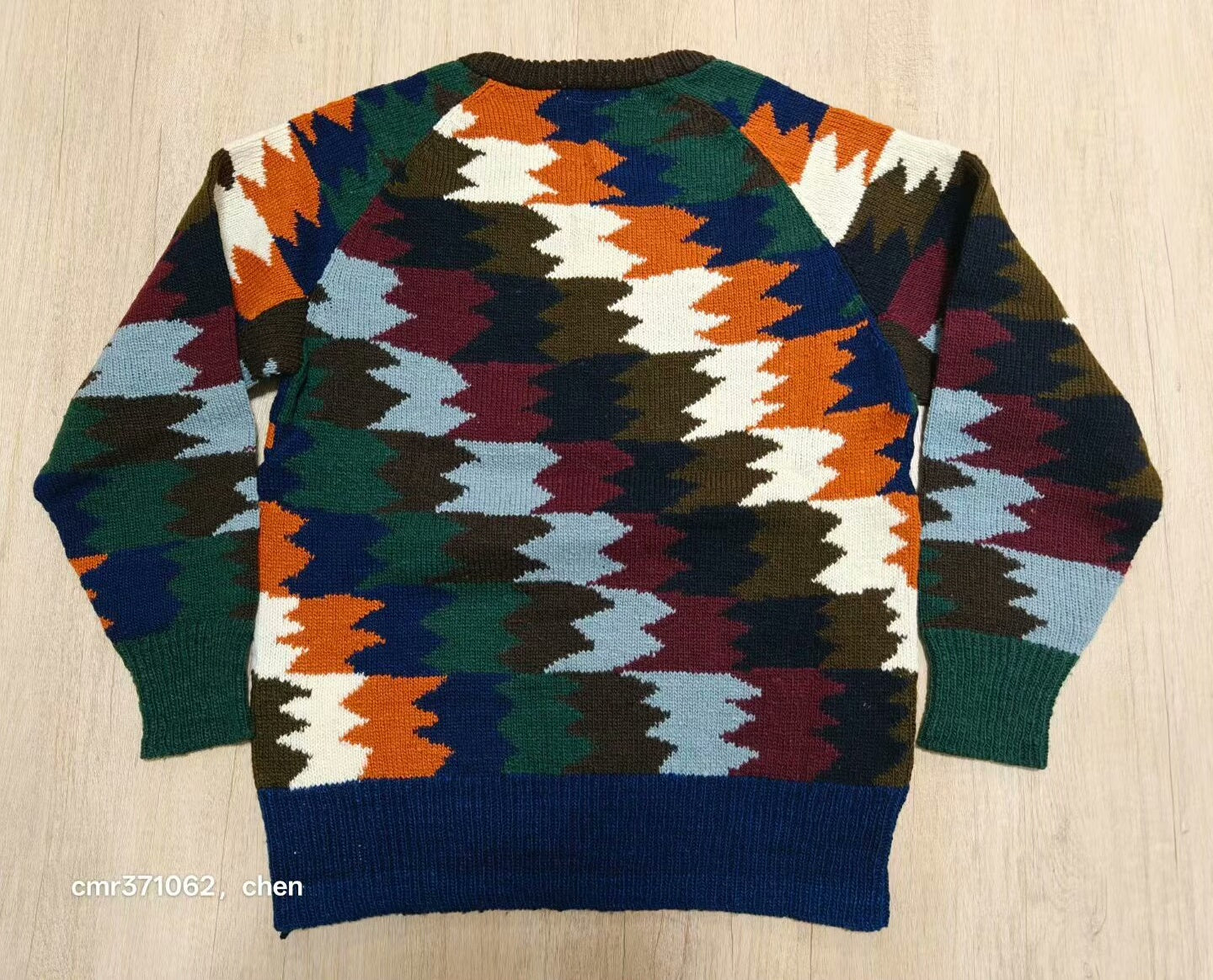 Visvim 18aw College Knit N.D Blanket