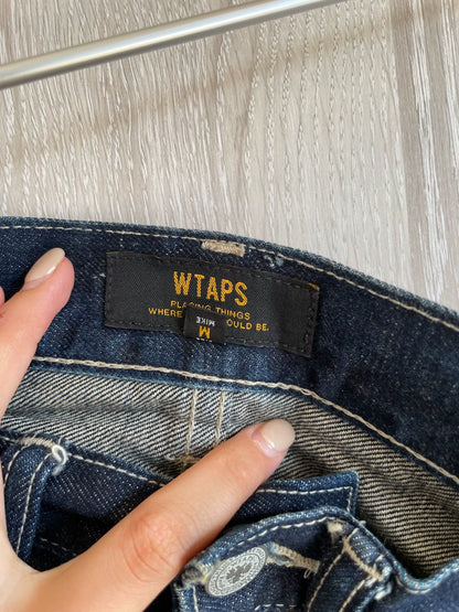 WTAPS 16AW Very Skinny Washed Jeans