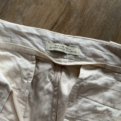 OLD JOE Cotton Linen Beige Pants