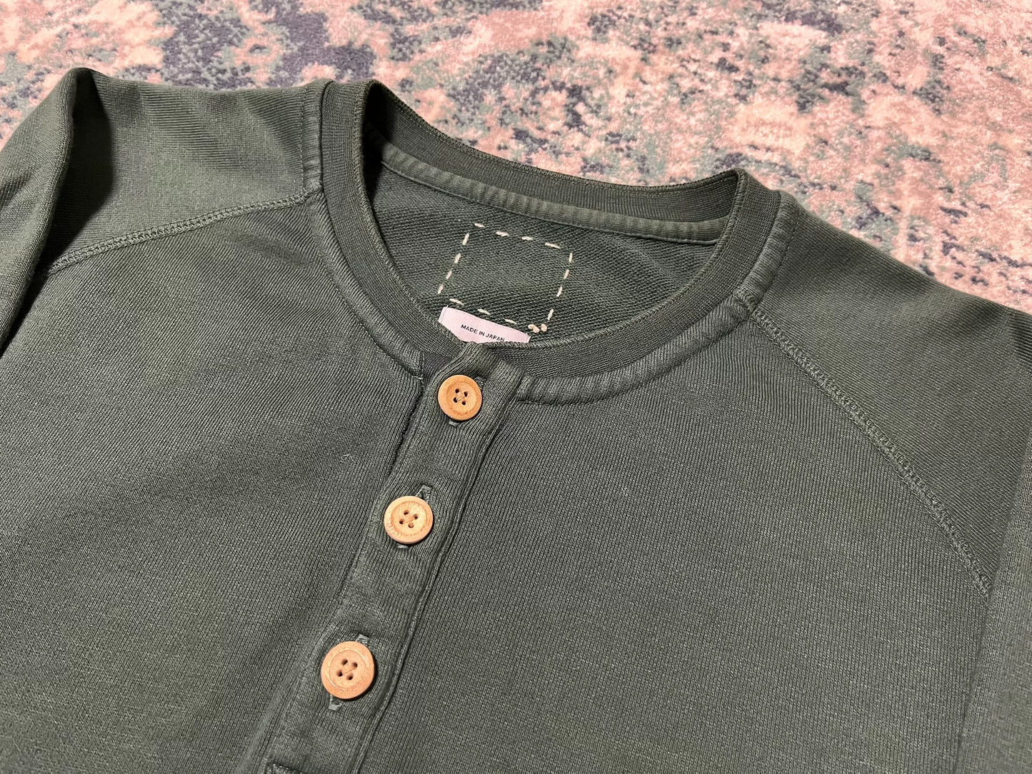 visvim 16ss Henley Shirt