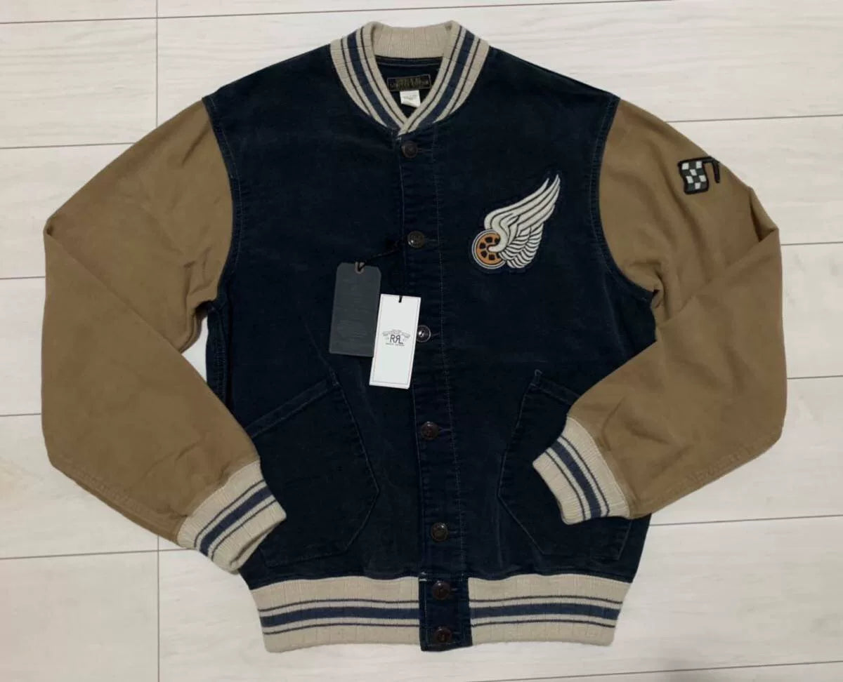 RRL Limited Moleskin Baseball Jacket